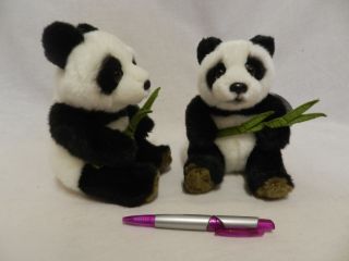 Obrázek z Panda plyš s listem 17cm 